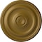 Ekena Millwork Devon Ceiling Medallion (Fits Canopies up to 3 5/8"), Hand-Painted Gold, 15 3/4"OD x 1 1/2"P CM15DEGLS - alternate 1